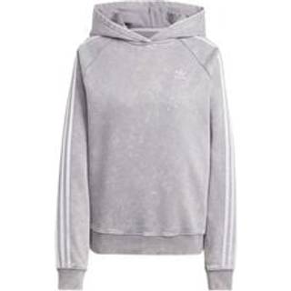 Washed-Out Boyfriend-Fit Hoodie - Grey Three - S