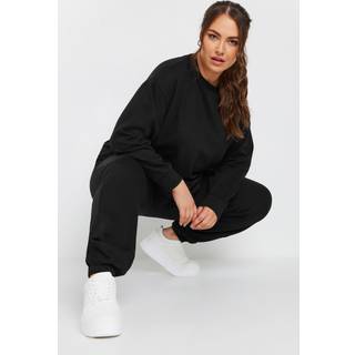 Yours Curve Yours Curve Sweatshirt med rund hals