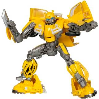 Transformers Toys Studio Series Deluxe Class Bumblebee 117 Bumblebee 4,5-tums konvertering Action Bild 8