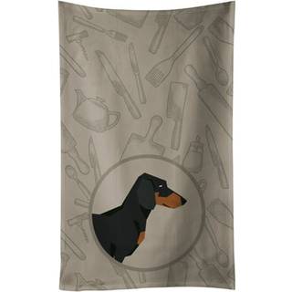Caroline's Treasures CK2180KTWL Dachshund i køkkenet køkkenhåndklæde