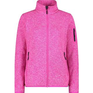 CMP Women's Jacket Jacquard Knitted Fleecejakke Damer størrelse 42 farve pink