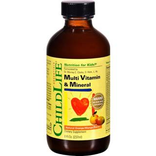 Multi Vitamin & Mineral, Naturlig Orange/Mango - 237 ml