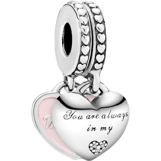 Pandora Mother & Daughter Pendant Charm - Silver
