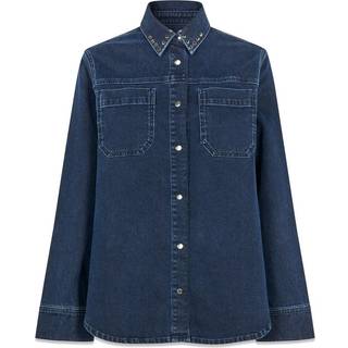 Modström LuccaMD shirt - Dark Indigo Denim - XS - Skjorte