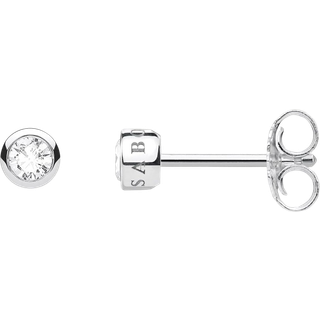 Thomas Sabo H1963-051-14 Ohrstecker weißer Stein Damen