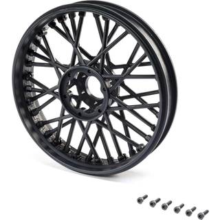 Losi - LOS46000 - Front Wheel Set, Black: Promoto-MX