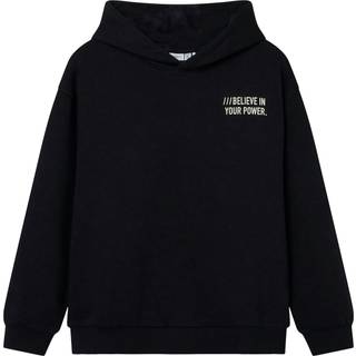 Name It Black Hoodie Sweatshirt