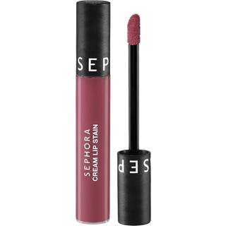 Sephora Collection - Cream Lip Stain - Matte Liquid Lipstick - Mat Flydende Læbestift - Cream Lip Stain-24 124 Rose Instinct - For Women