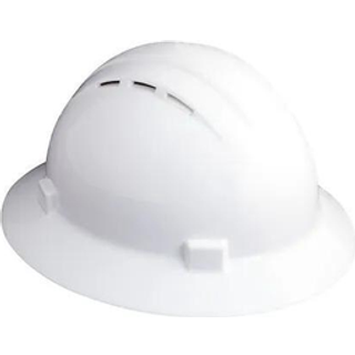 ERB 19331 Americana Full Brim Vent Standard Størrelse: 6 1/2 - 8 Hvid