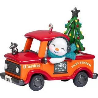 Hallmark keepsake Christmas Ornament 2024 Holiday Parade 2024 Snowman Collectors Gaver