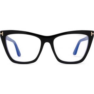 TOM FORD Kvinde FT5971-B 1 Optiske stel Acetat Sort Cat Eye Normal