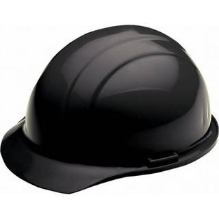 ERB 19371 Americana Cap Style Hard Hat With Mega Ratchet Black
