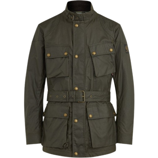 Belstaff Trialmaster Waxed Jacket Faded Olive