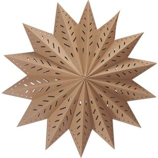 PR Home Alfa adventsstjerne brun 50 cm