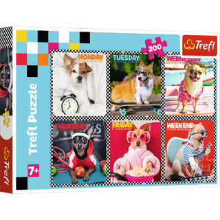 Hunde Hele Ugen - 200 brikker