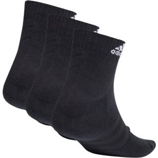 Cushioned Sportswear ankelsokker, 3 par - Black / White - 34-36