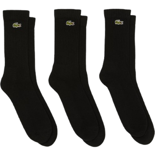 Lacoste Sport Low-Cut Cotton Strømper 3-Pak Sort