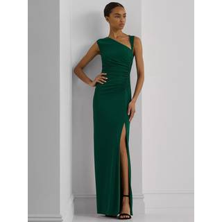 Lauren Ralph Lauren Ruched Ærmeløs Stræk 100% Bomuld Jersey Kjole Kjole40