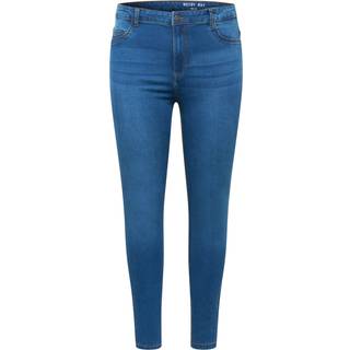Noisy May Curve Dame Jeans Plus Size - Medium Blue Denim - 50/30