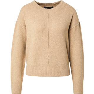VERO MODA dame strik VMESTI - Silver Mink Melange - M