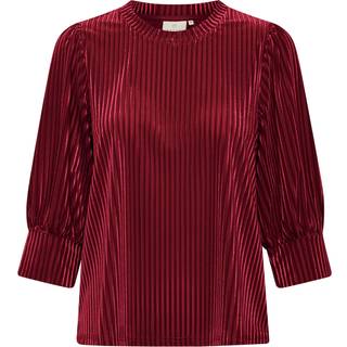 Kaffe KAcaca Bluse - Rød - Str XS - Damer