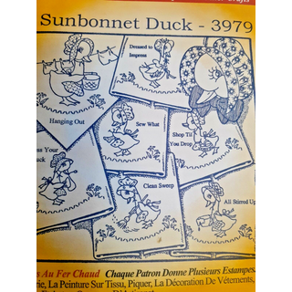 Tante Martha's Hot Iron Transfers 3979 SunBonnet Duck