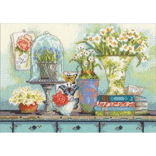 Dimensioner Cross Stitch Garden Collectibles (18 Count)