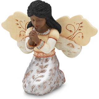 Pavilion - Elements in Faith Ebony Angel Figurine - 3-1/2 -tommer Bed