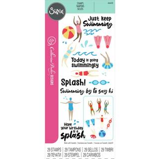 Clear Stamps Set Synchronized Swimmer 29PK