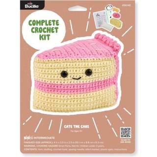 Bucilla Complete hæklet Kit Cate the Cake 5 """"