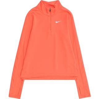 Langærmet Nike Dri-FIT-top med 1/4 lynlås til piger - Pink - S