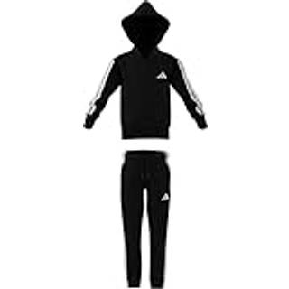 Essentials træningsdragt til børn - Black / White - 116