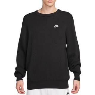 Nike Club-sweater med rund hals til mænd - sort - XL