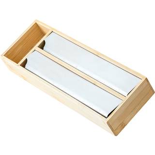 Olsen Home folieskærer dobbelt bambus