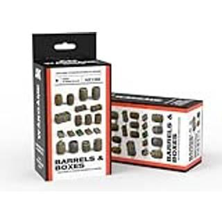 BARRELS & BOXES WARGAME SET (RESIN 30-35MM)