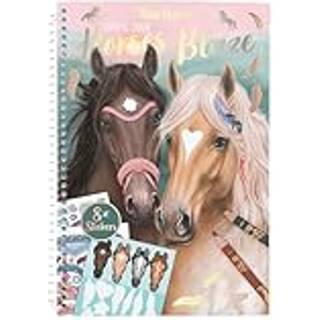 Miss Melody Create Your Horses Blaze Colouring Book