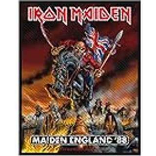 Iron Maiden Maiden England '88 Tour Patch Heavy Metal Band Woven Sy On Applique