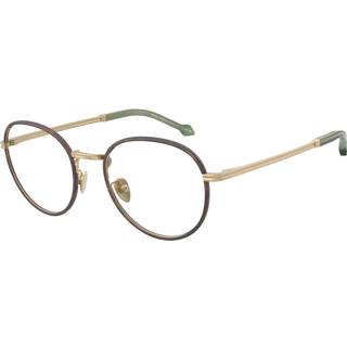 Giorgio Armani Mand AR5151J 3002 Optiske stel Metal Guld Transparent Pantos Normal