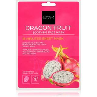 Gabriella Salvete Face Mask Dragon Fruit Beroligende ansigts sheetmaske 1 stk. - 1 stk.