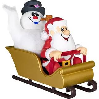 Hallmark keepsake Christmas Ornament 2024 Frosty The Snowman Frosty og Santa Christmas Movie Gifts