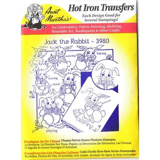 Jack the Rabbit -tante Marthas Hot Iron Broderioverf?rsel