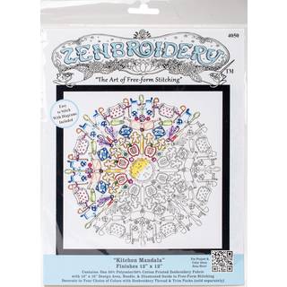 Design Works Crafts Inc. Zenbroidery Craft Kit forskellige