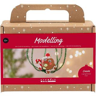 Mini DIY Kit til Peberkagemand - Kreativ Julepynt