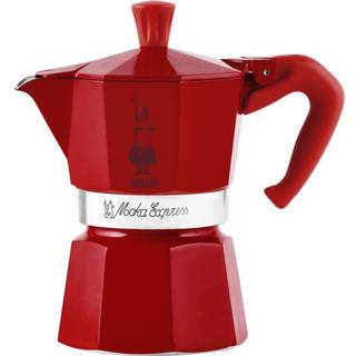 Moka Express Espressokande 3 kopper Rød - Winter Wonderland