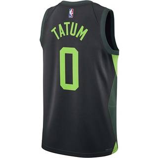 Jayson Tatum Boston Celtics 2024/25 City Edition Nike Dri-FIT NBA Swingman-spillertrøje til mænd - sort - 3XL