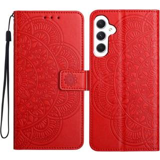 Til Samsung Galaxy A16 5G / A16 4G Cover med Kortlommer og Mandala Mønster