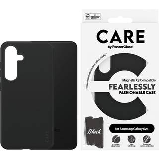 CARE by PanzerGlass Samsung Galaxy S24 FASHION Fearlessly Fashionable Cover - Black