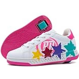 Breezy Rullesko Splatter Hvid/Pink