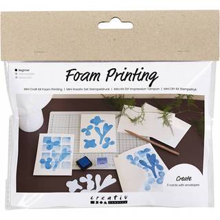 Mini DIY Stempeltryk Kit til Unikke Kort