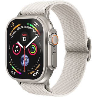 Vonmählen Apple Watch (38/40/SE/41/42mm) Classic Nylon Loop Urrem - Cream